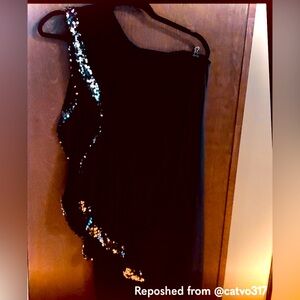 One-Strap Cocktail Dress